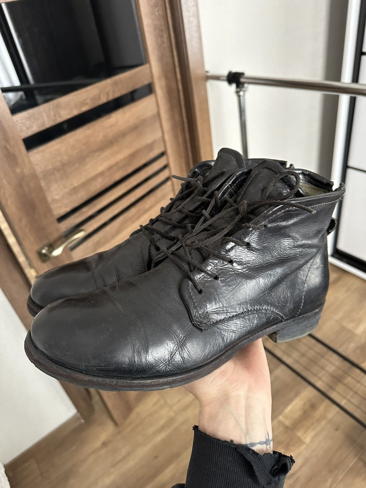 A.S.98 AS 98 Airstep Vintage Leather Boots Shoes Size US 10 / EU 43 - 3 Thumbnail
