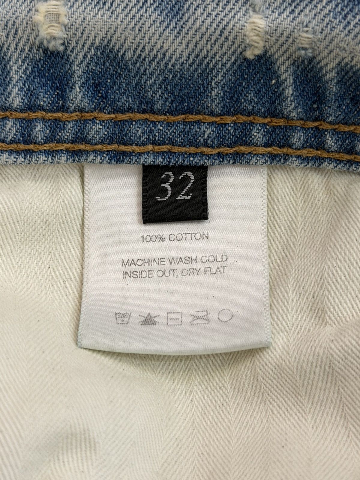 Enfants Riches Deprimes Enfants Riches Deprimes SS25 Dirty Stained Flaired Denim Size US 32 / EU 48 - 9 Thumbnail