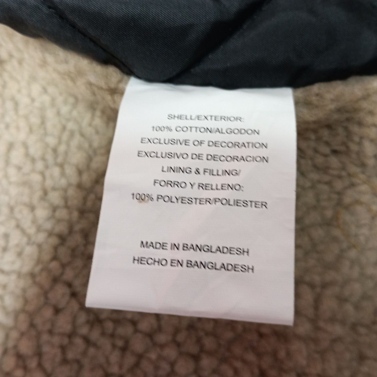 Wrangler Wrangler Sherpa Field Jacket Men's M (38-40) Brown Canvas Size US M / EU 48-50 / 2 - 9 Thumbnail