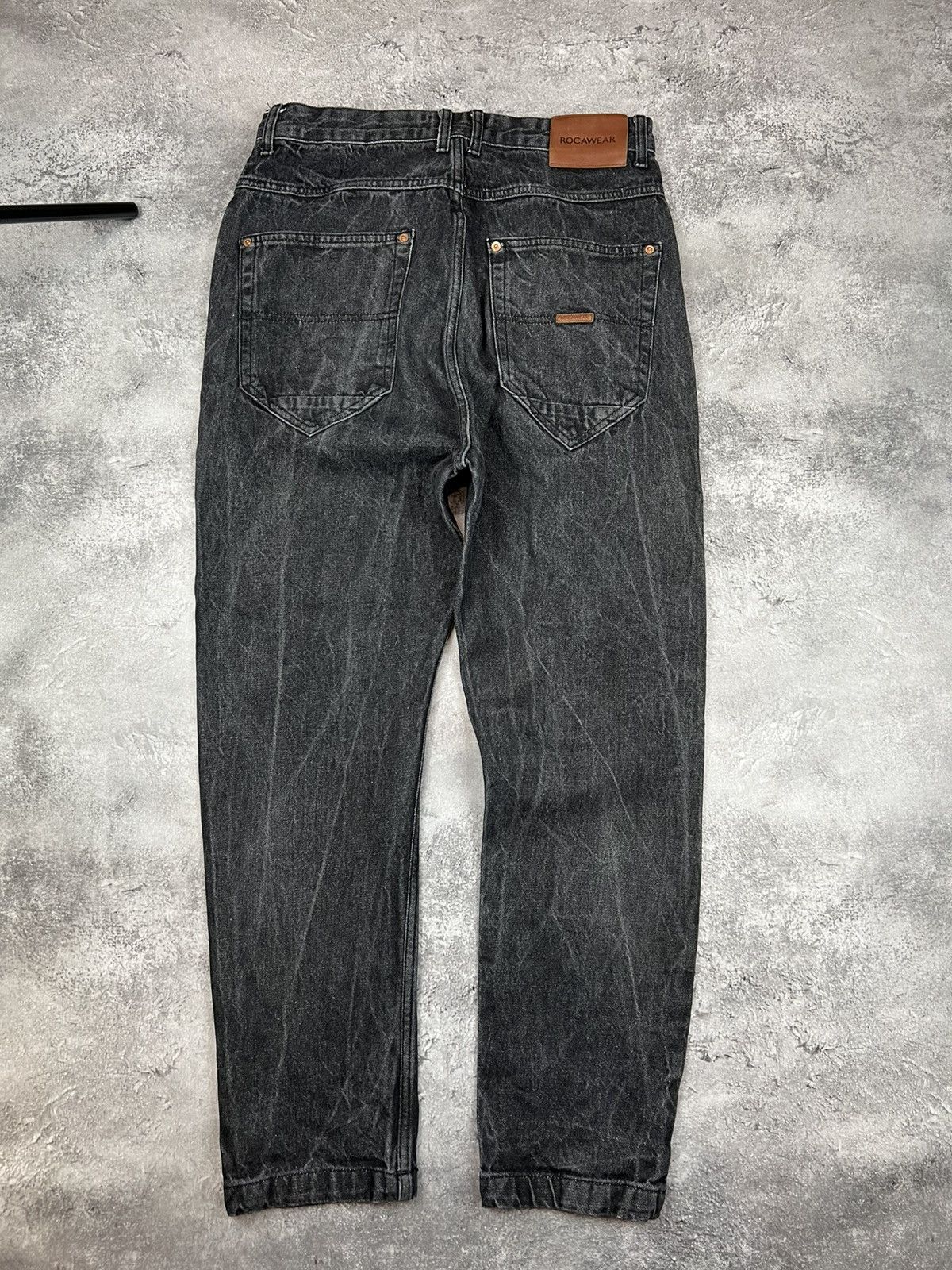 Rocawear Rocawear Mens Black Denim Pants Jeans Size US 32 / EU 48 - 1 Thumbnail