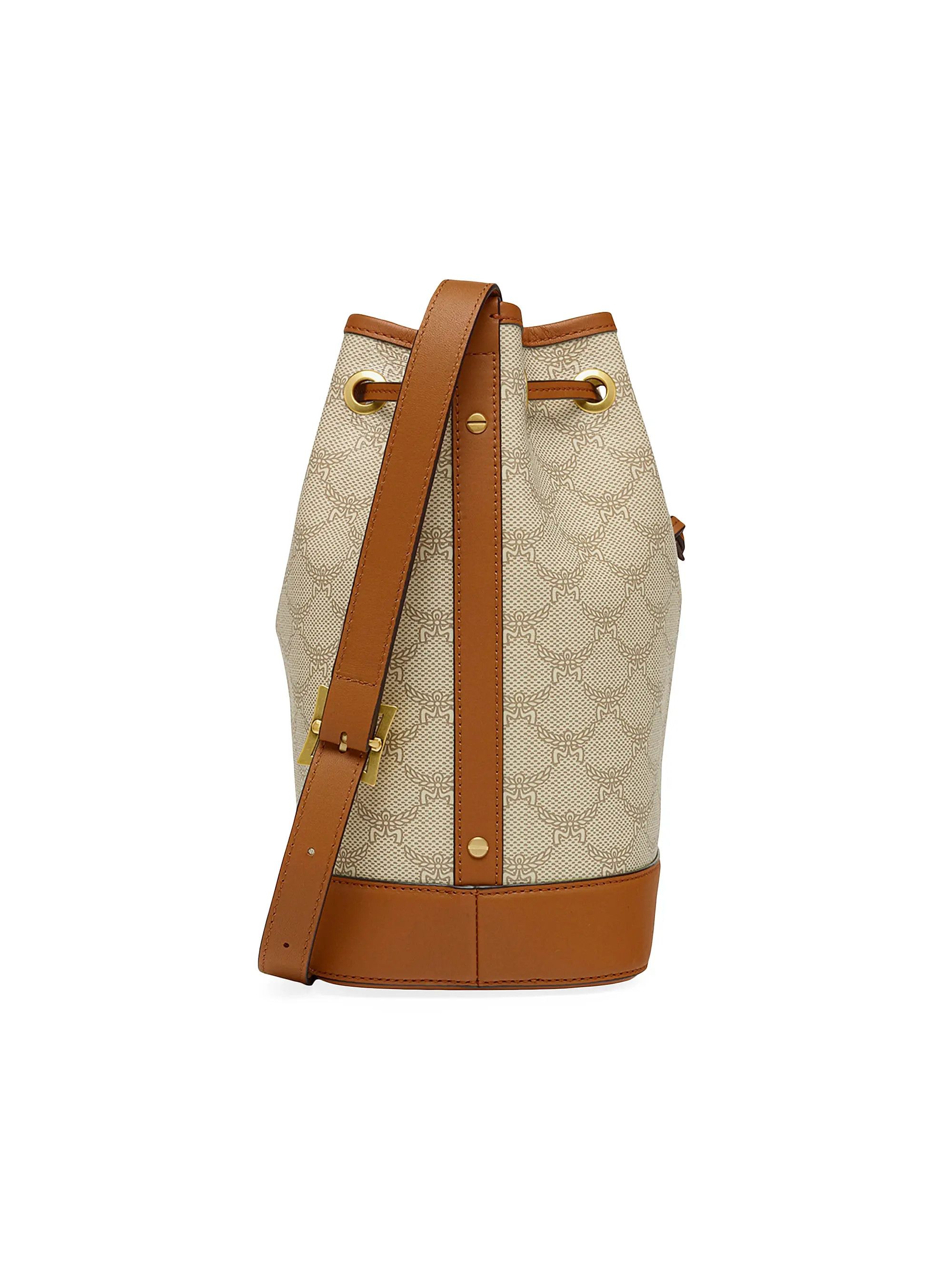 MCM o1mt1gz0825 Size: OS / Medium Himmel Lauretos Bucket Bag Size ONE SIZE - 3 Thumbnail