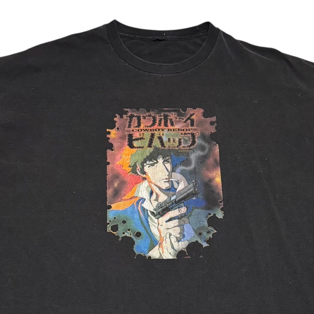Vintage 90s Cowboy Bebop Spike Spiegel Anime Shirt Men's 2XL Size US XXL / EU 58 / 5 - 2 Thumbnail