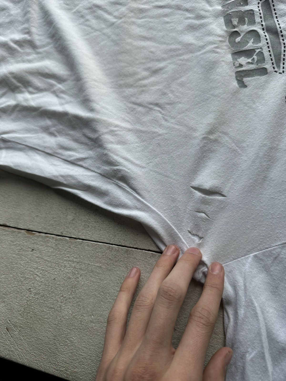 Diesel 🚨DIESEL AVANT GARDE ARCHIVE VINTAGE BIG LOGO T-SHIRT Y2K TEE Size US S / EU 44-46 / 1 - 11 Thumbnail