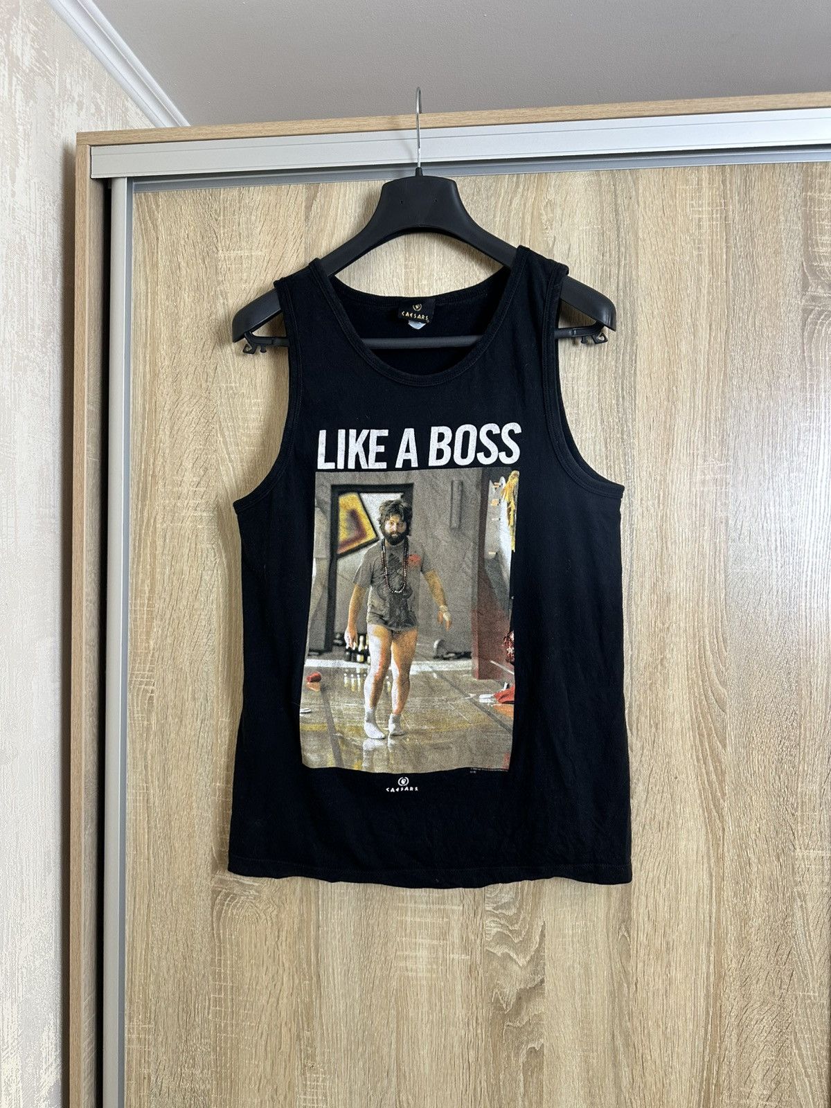 Warner Bros 🔥 2009 The Hangover Like a Boss Movie Tee Shirt Tank Caesars Size US S / EU 44-46 / 1 - 1 Thumbnail
