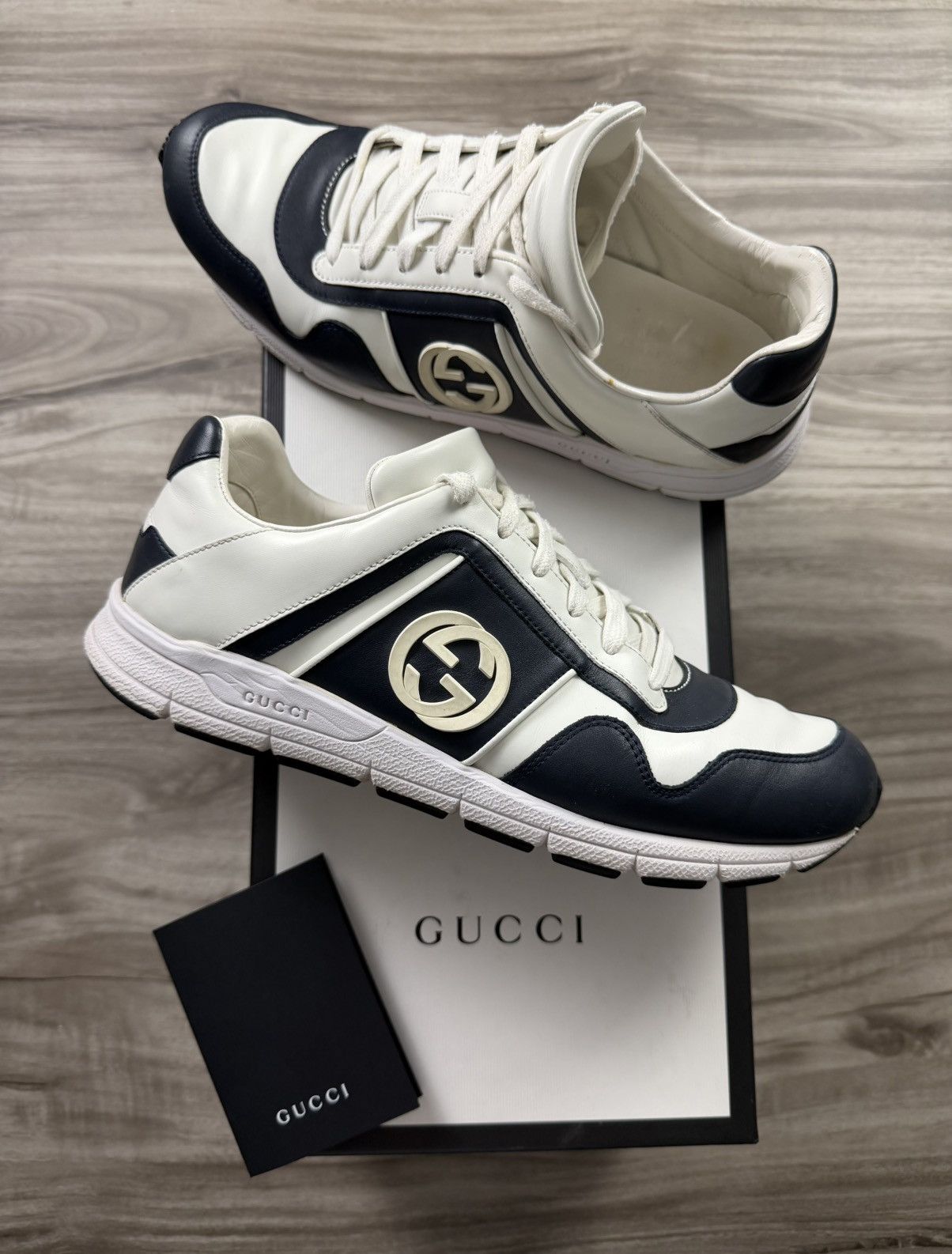 Gucci Gucci Miro Soft Nero Low Top Sneaker | Grailed display picture 1