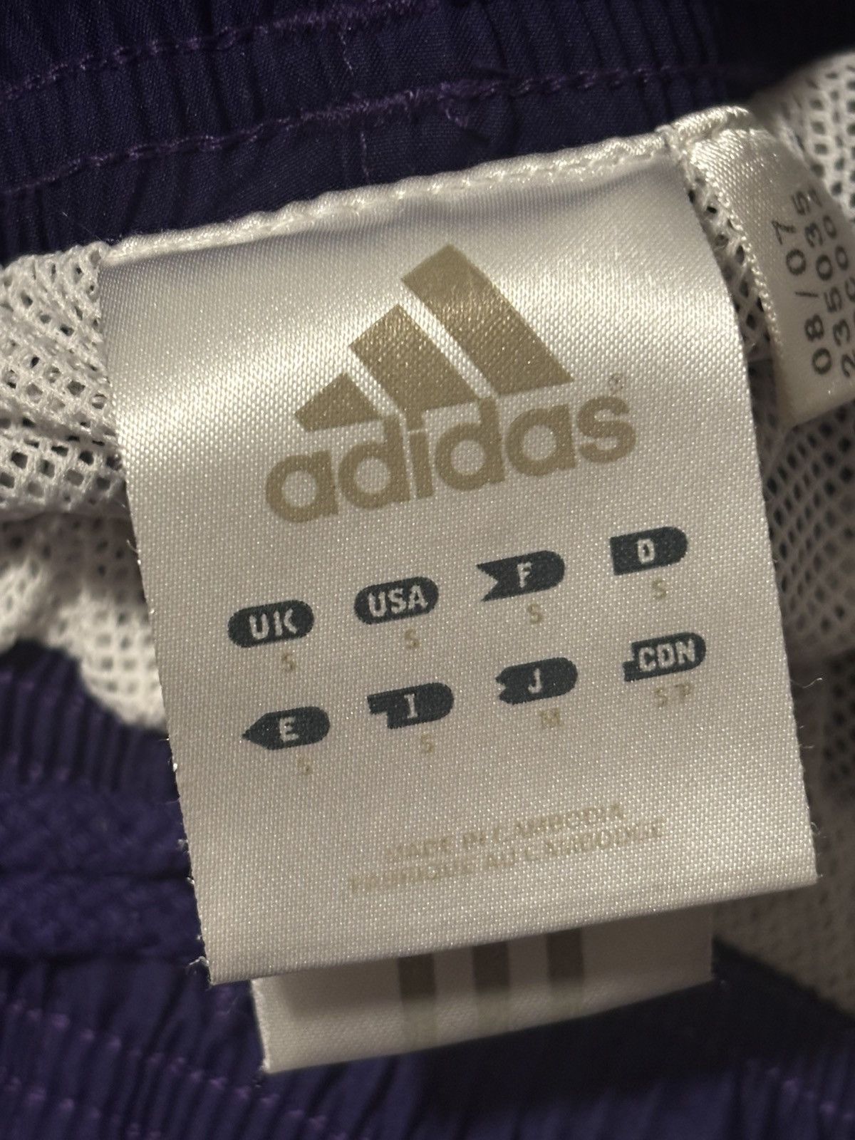 Adidas Purple Adidas Track Pants Size US 29 - 5 Thumbnail