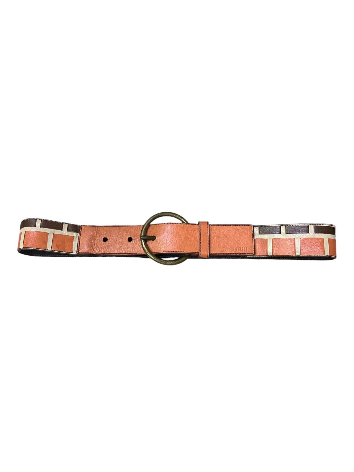 Miu Miu Vintage MIU MIU Leather Belt Made In Italy Size ONE SIZE - 9 Thumbnail
