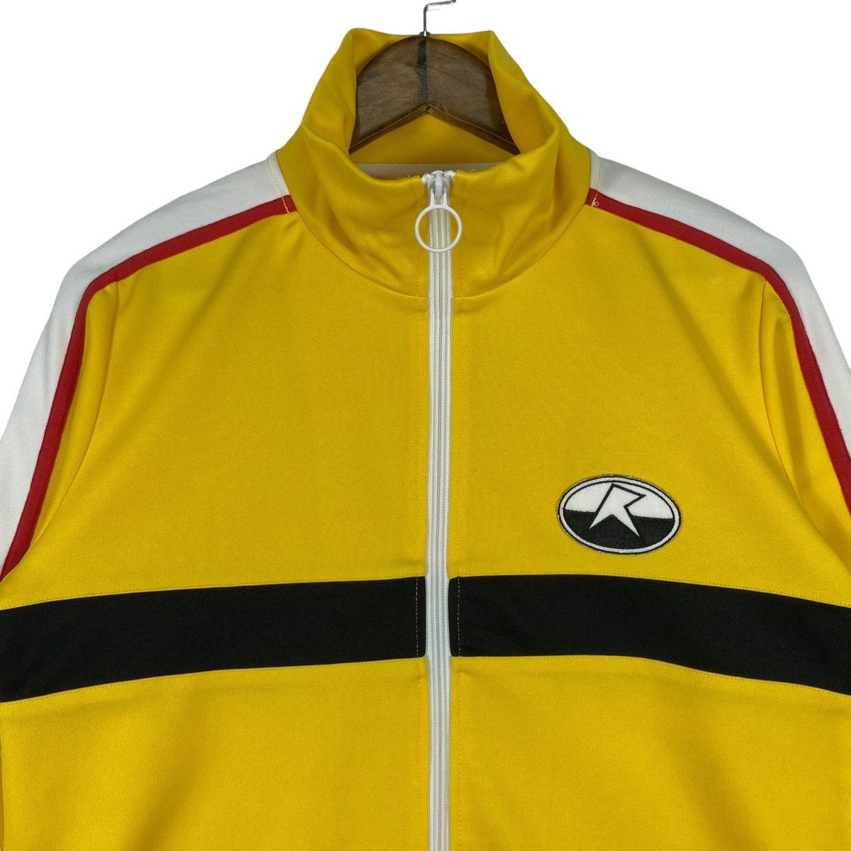 Vintage Vintage Prince Of Tennis Full Zip Turtleneck Yellow Pullover Size US S / EU 44-46 / 1 - 4 Thumbnail