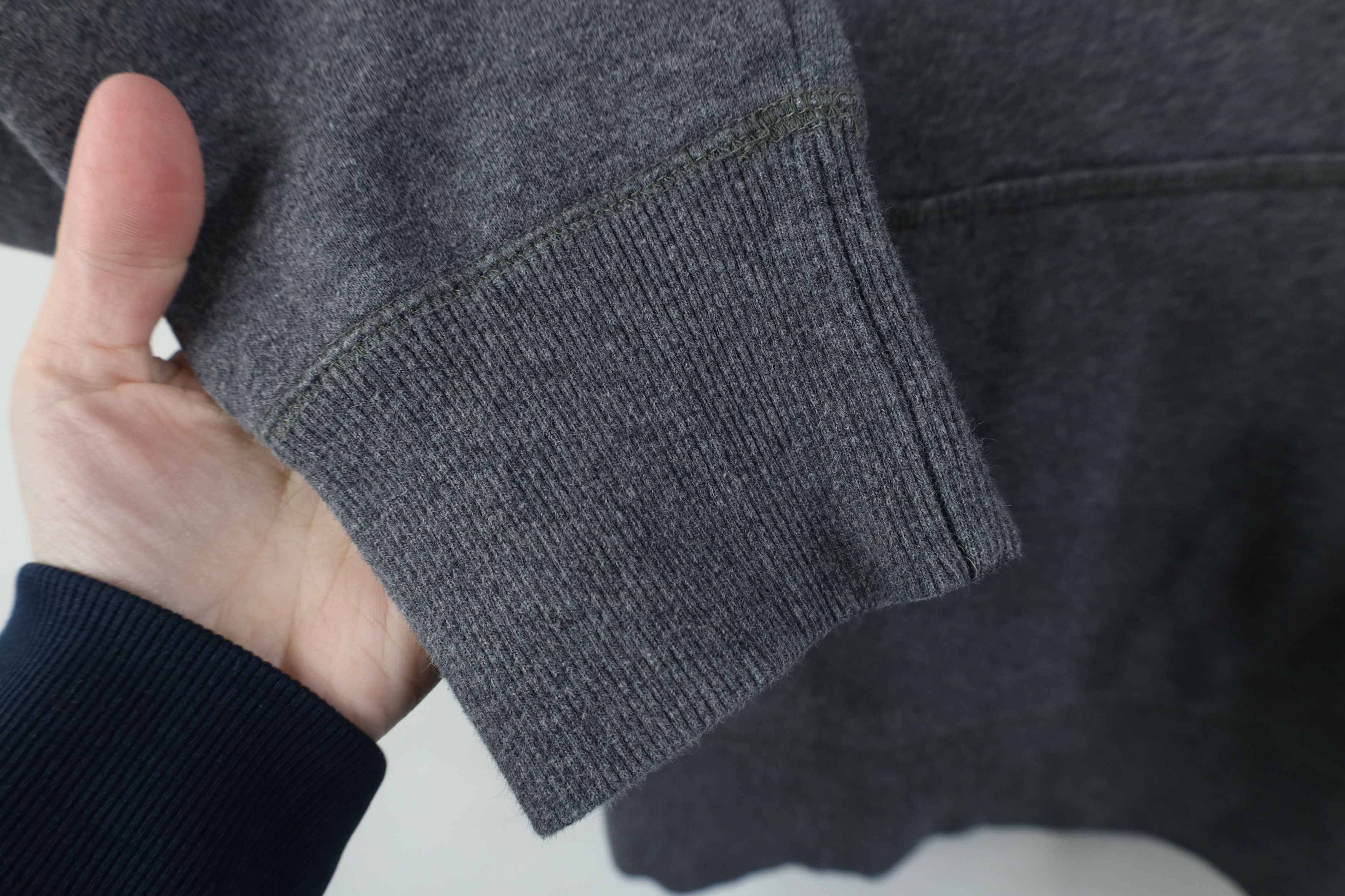 Nike Vintage Y2K Nike Scott Mini Swoosh Hoodie Heather Gray Size US L / EU 52-54 / 3 - 7 Thumbnail