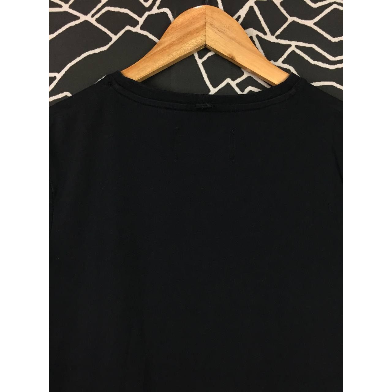 Japanese Brand × wjk WJK Japanese Brand Plain Casual V-Neck Tee Size US S / EU 44-46 / 1 - 7 Thumbnail