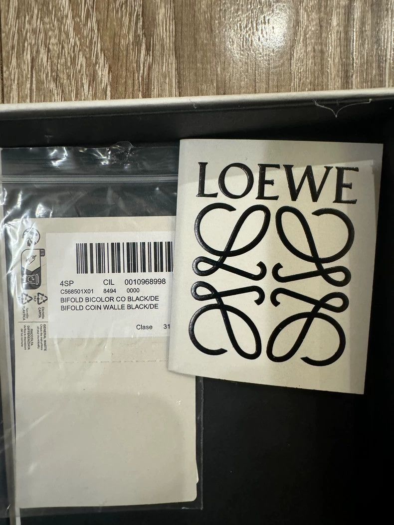 Loewe loewe Fold in half color-blocked wallet 2504-Nextarrow Size ONE SIZE - 9 Thumbnail