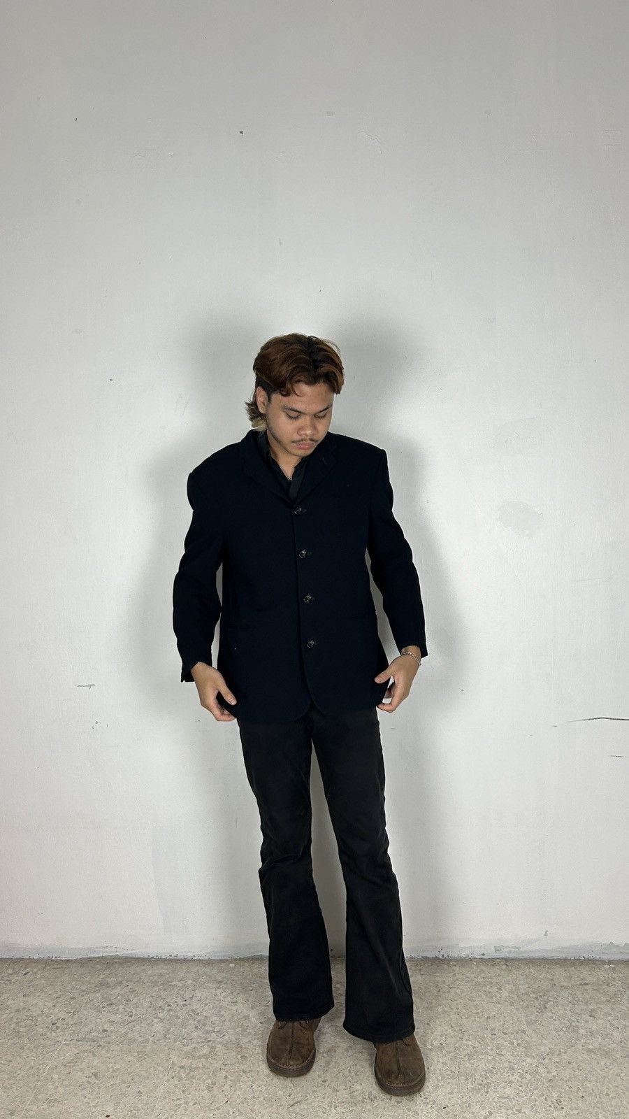 Comme des Garcons × Comme des Garcons Homme × Vintage 1997 Comme des Garcons - Blazer Size 40R - 4 Thumbnail