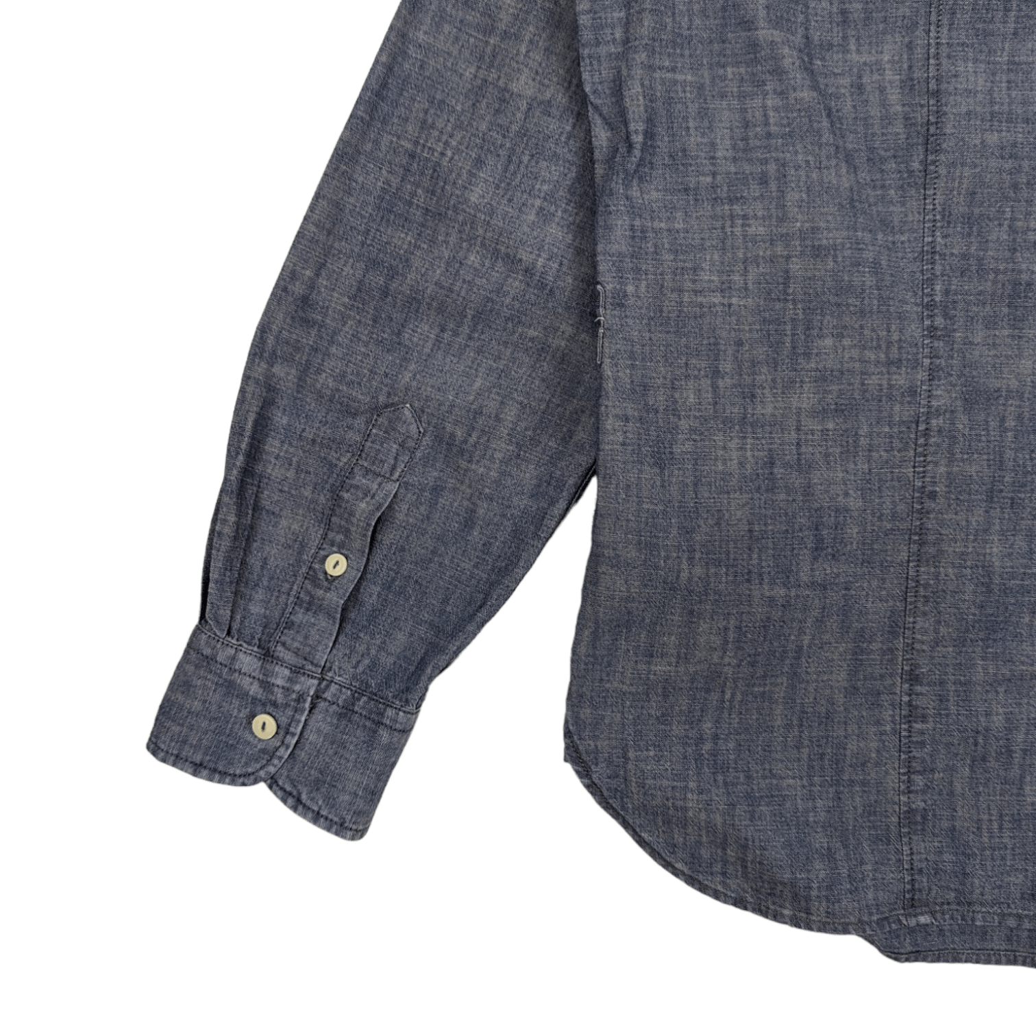 Napapijri NAPAPIJRI Denim Style Button Up Shirt Slim Fit Size US XL / EU 56 / 4 - 7 Thumbnail