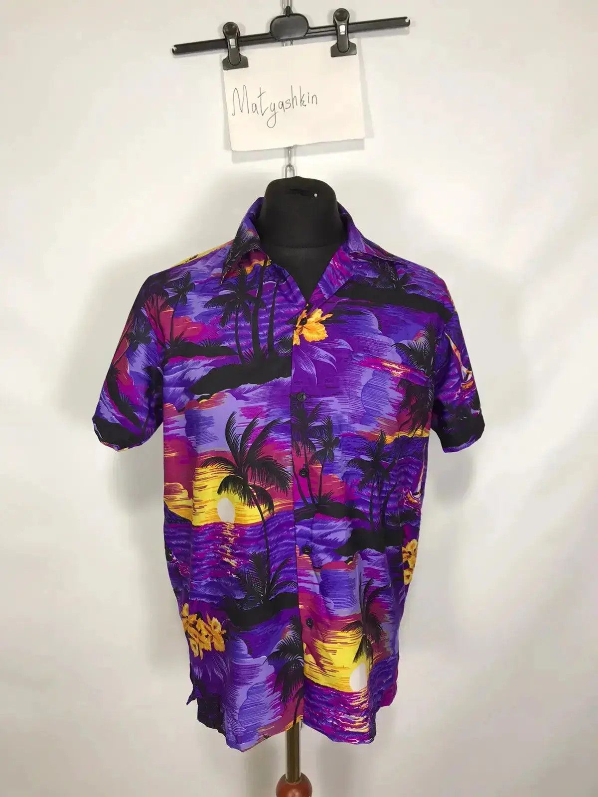 Vintage Vintage Hawaiian floral shirt Size US M / EU 48-50 / 2 - 1 Thumbnail