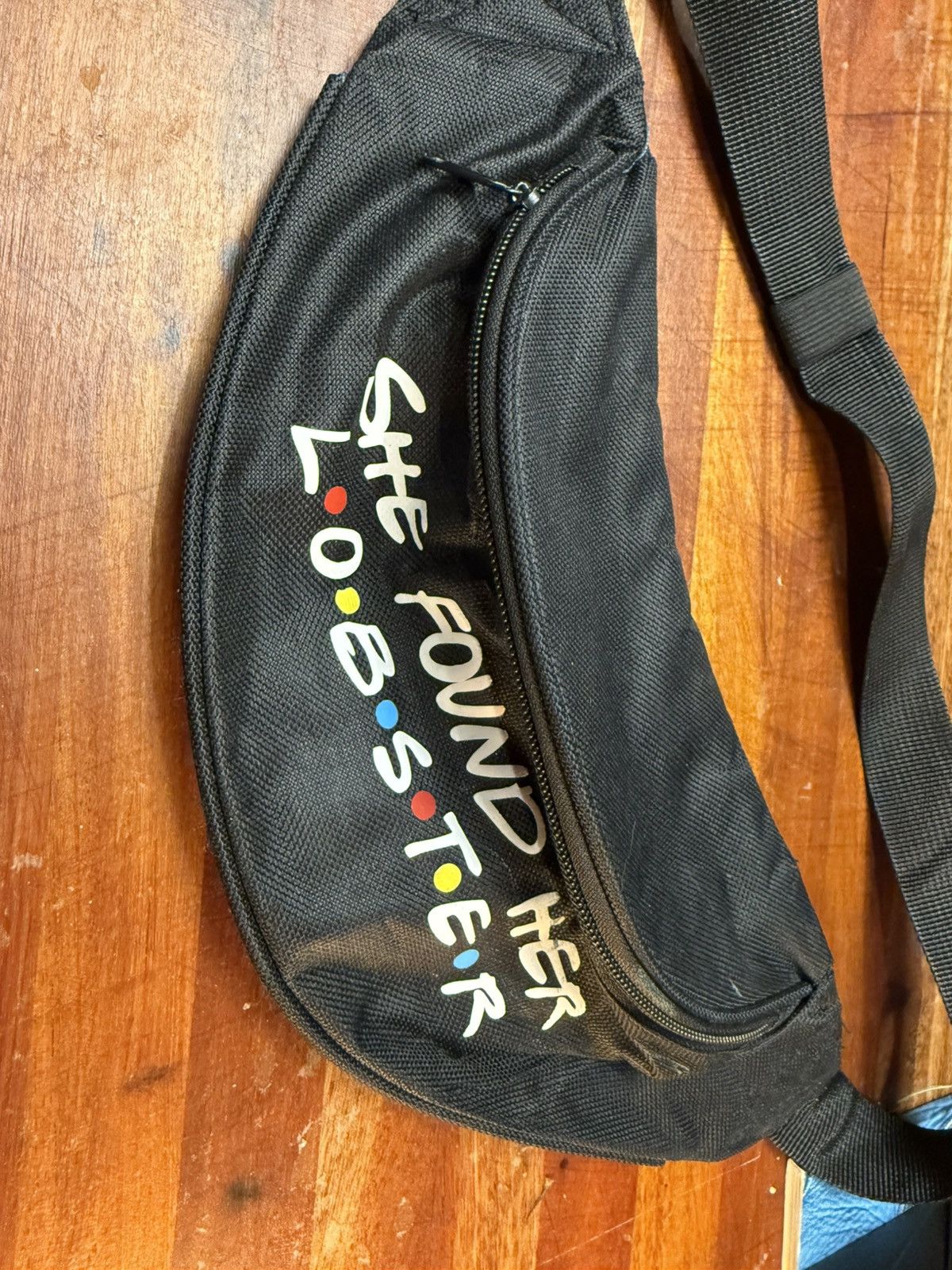 Other “She Found Her Lobster” Black Fanny Pack – Friends TV Show Size ONE SIZE - 3 Thumbnail