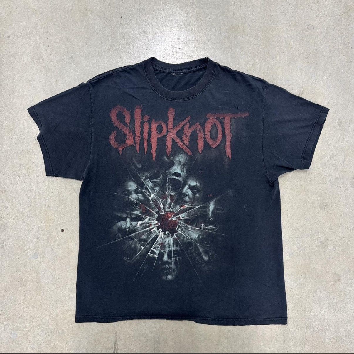 Vintage Vintage SlipKnot Band T-Shirt Size US L / EU 52-54 / 3 - 3 Thumbnail