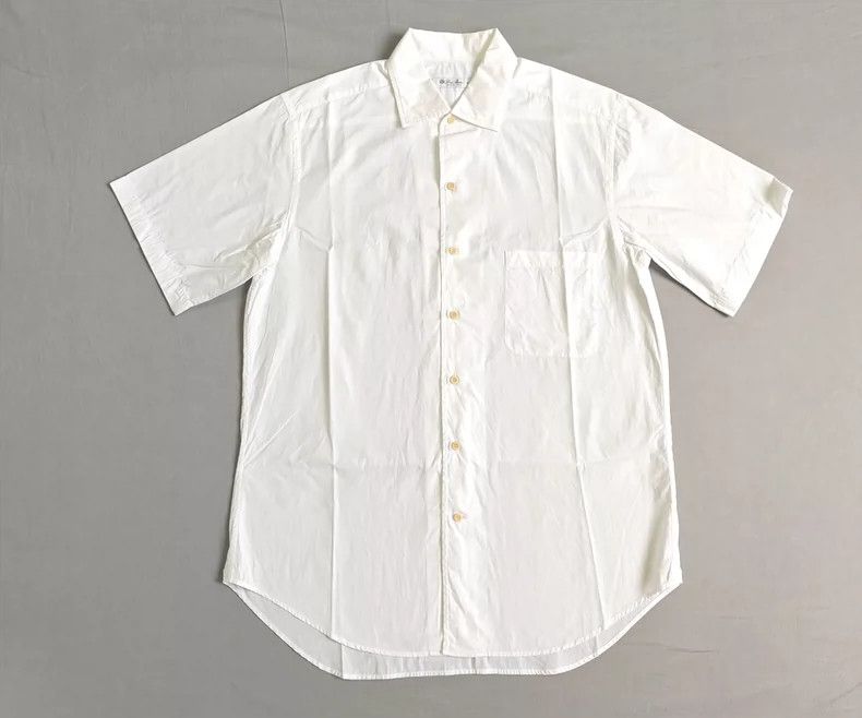 Loro Piana Loro Piana Men's Short Sleeve Shirt Size US M / EU 48-50 / 2 - 1 Thumbnail