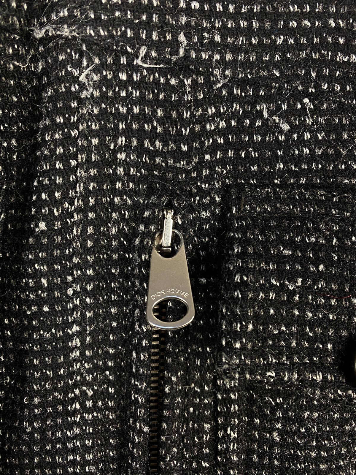Dior Dior Kris Ban Assche 08AW Knit Hooded Bomber Jacket Size US L / EU 52-54 / 3 - 14 Thumbnail