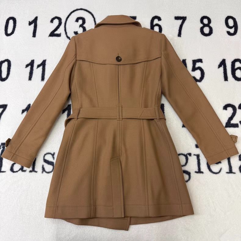 Burberry Burberry Camel Wool Coat Q10 Size XS / US 0-2 / IT 36-38 - 4 Thumbnail