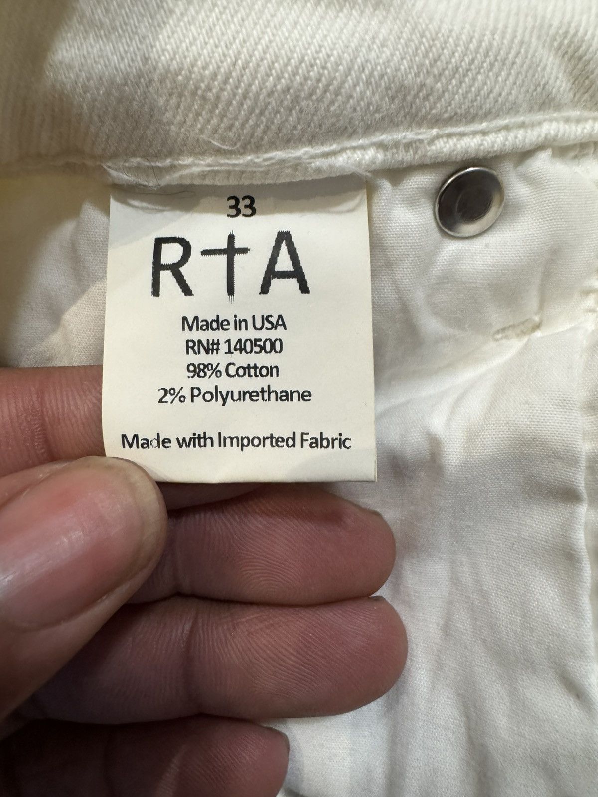Rta SS/18 RTA Size US 33 - 4 Thumbnail