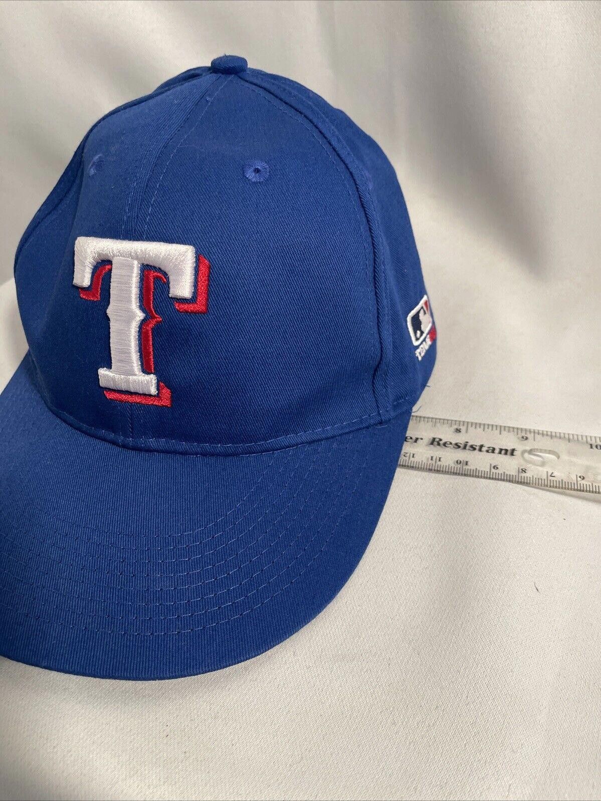 Designer Texas Rangers Baseball Cap Adjustable Hat BLUE MLB OSFM Size ONE SIZE - 8 Thumbnail
