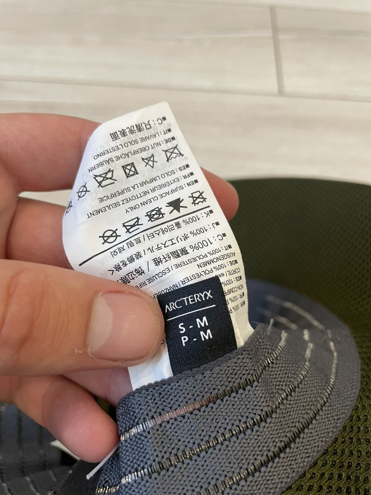 Arc'teryx Arc’teryx Sinsola Bucket Hat Sz S-M Khaki Nylon Size ONE SIZE - 6 Thumbnail