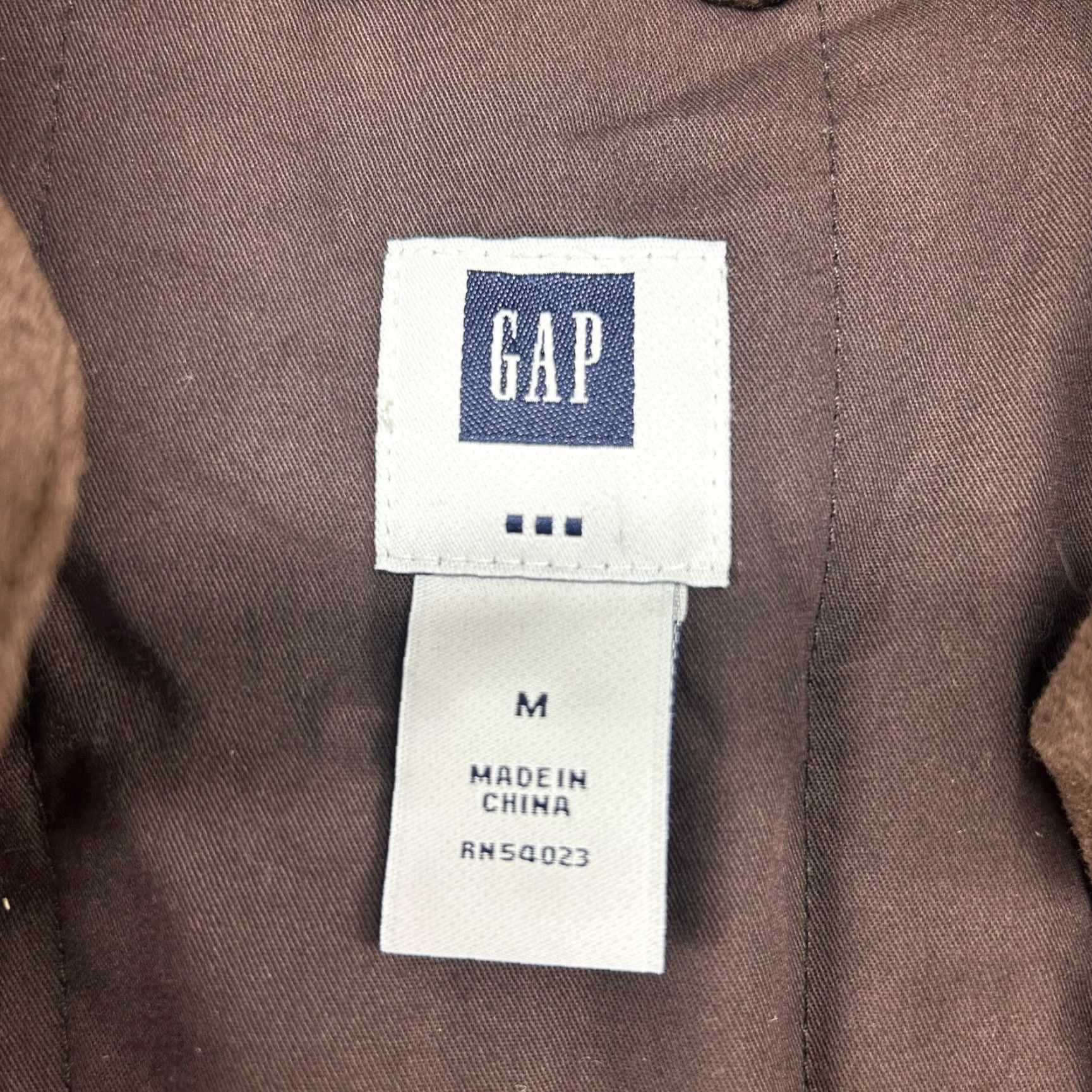 Gap VINTAGE Gap Coat Overcoat Womens Regular Medium Brown Long Trench 90s Pockets Size M / US 6-8 / IT 42-44 - 7 Thumbnail
