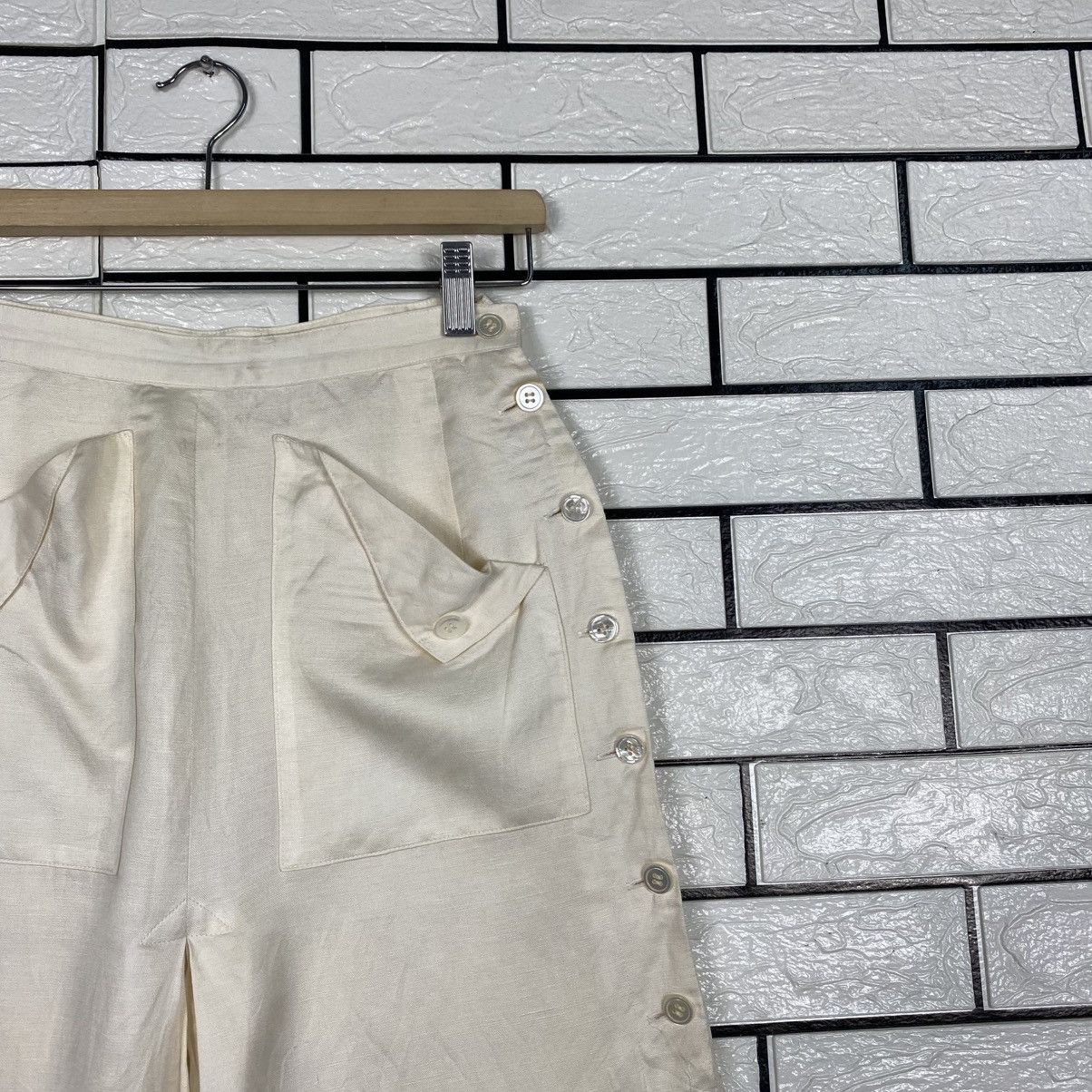 Yohji Yamamoto 📌Punk Style Bondage Pants Cropped Yoshie Inaba Japan Size 22" - 7 Thumbnail