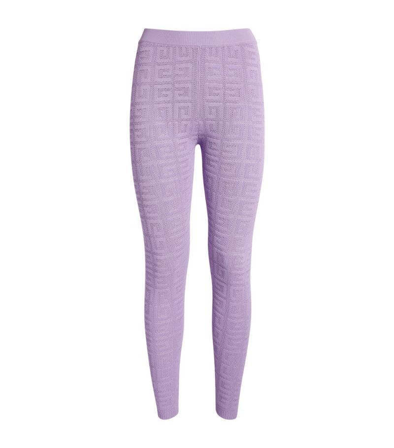 image of Givenchy O1Srvl11E0524 Leggings In Mauve, Women's (Size 34)