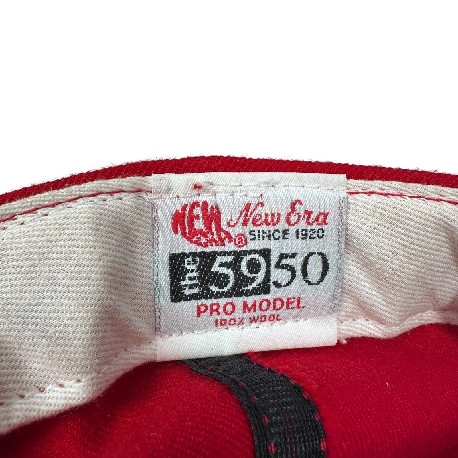 New Era Vintage New Era Reading Phillies Fitted Hat Mens 7 1/4 Red Size ONE SIZE - 8 Thumbnail
