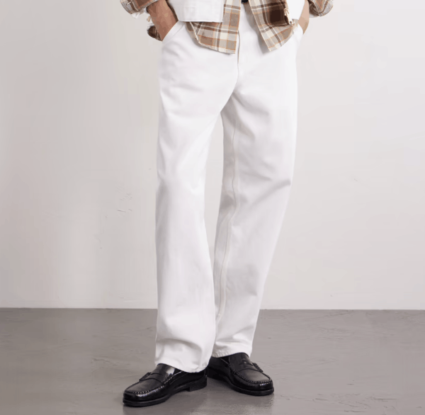 Carhartt Wip Carhartt WIP White Canvas Work Pants Size US 38 / EU 54 - 1 Thumbnail