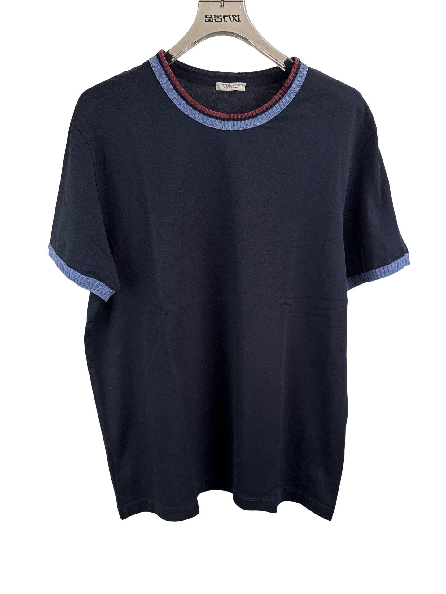 Bottega Veneta Bottega Veneta Contrast Rib T-Shirt 54 Size US L / EU 52-54 / 3 - 1 Thumbnail