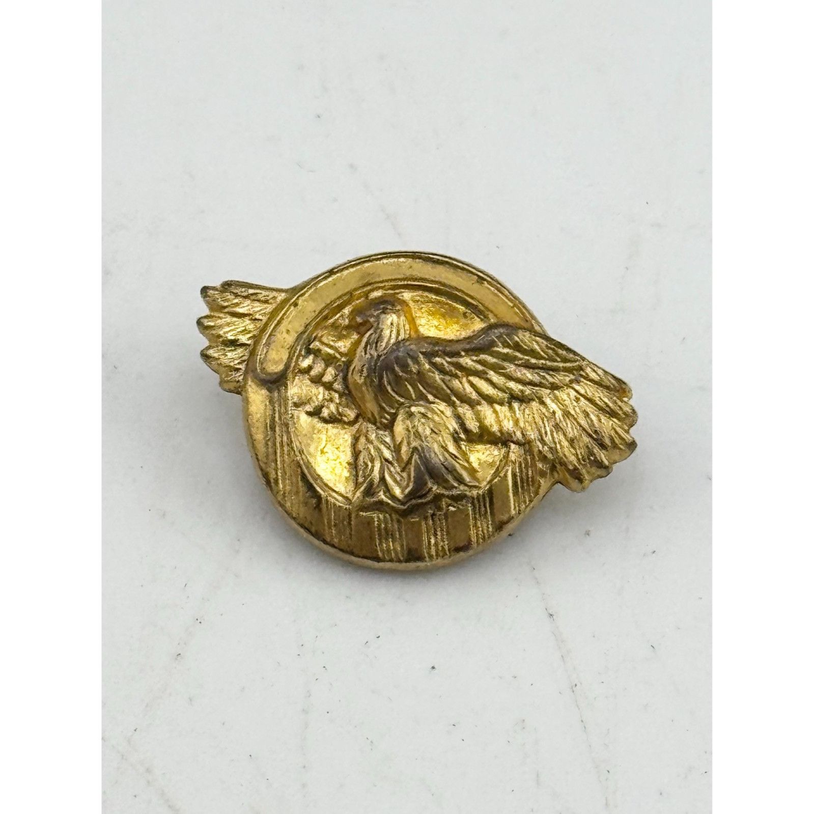 Vintage Vintage WWII Era Ruptured Duck Honorable Discharge Lapel Pin ...