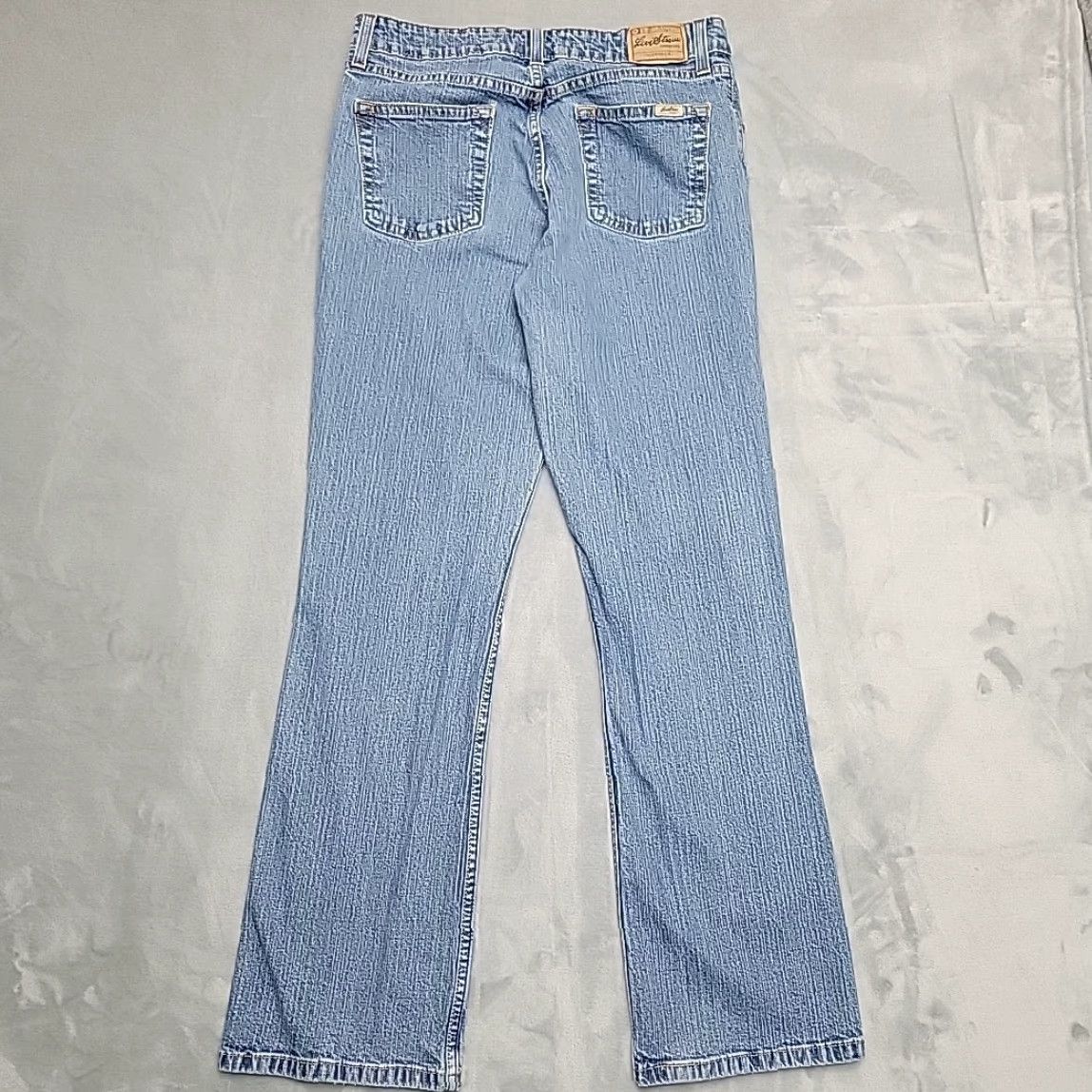 Vintage Levis signature Jeans Womens Misses 10 30x31 Blue Denim Mid Rise Bootcut Pants Jeans Size 32" / US 10 / IT 46 - 5 Thumbnail