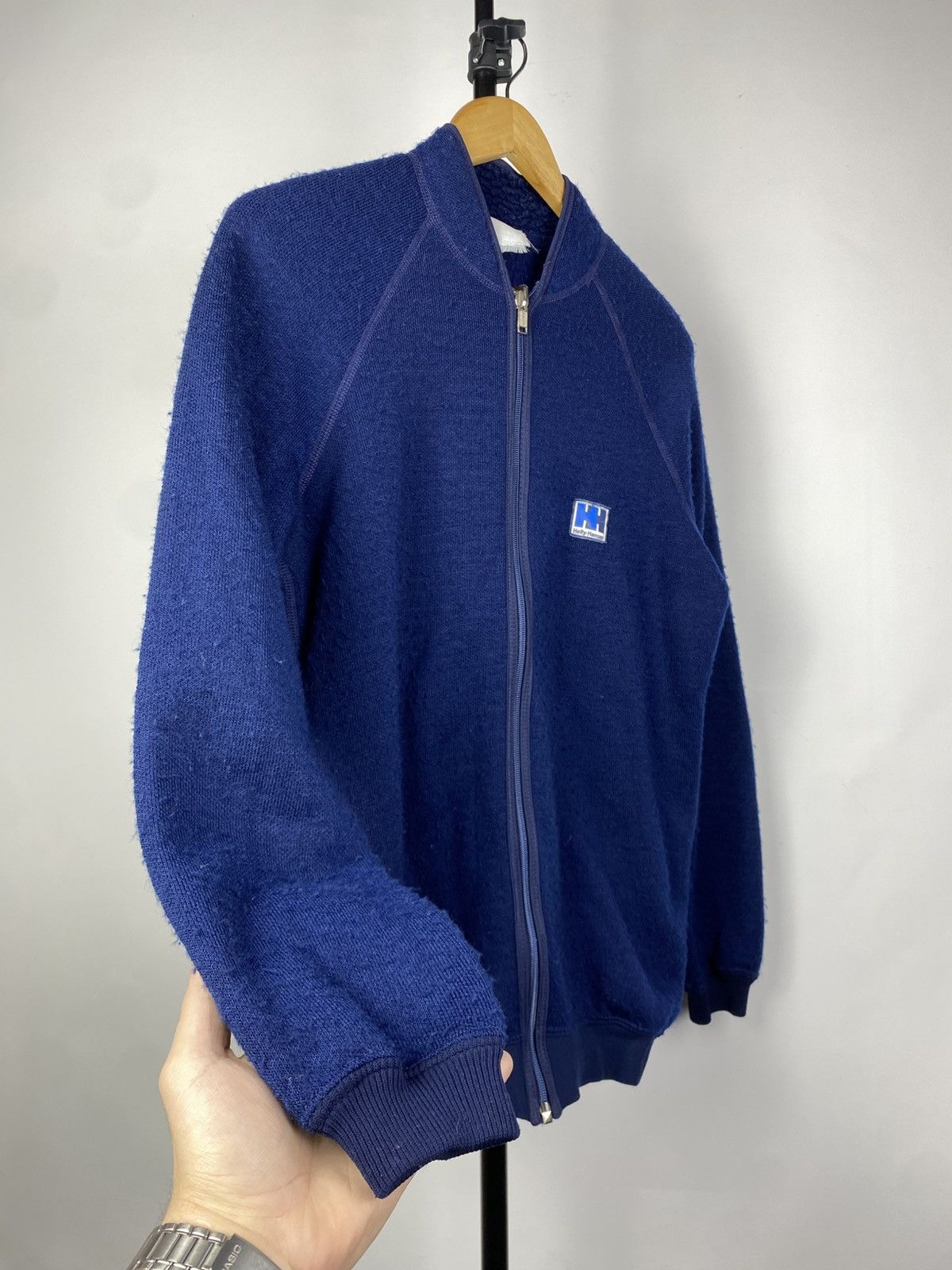 Helly Hansen Vintage 80s 90s Outdoor Helly Hansen HH zip Fleece Jacket Size US S / EU 44-46 / 1 - 2 Thumbnail