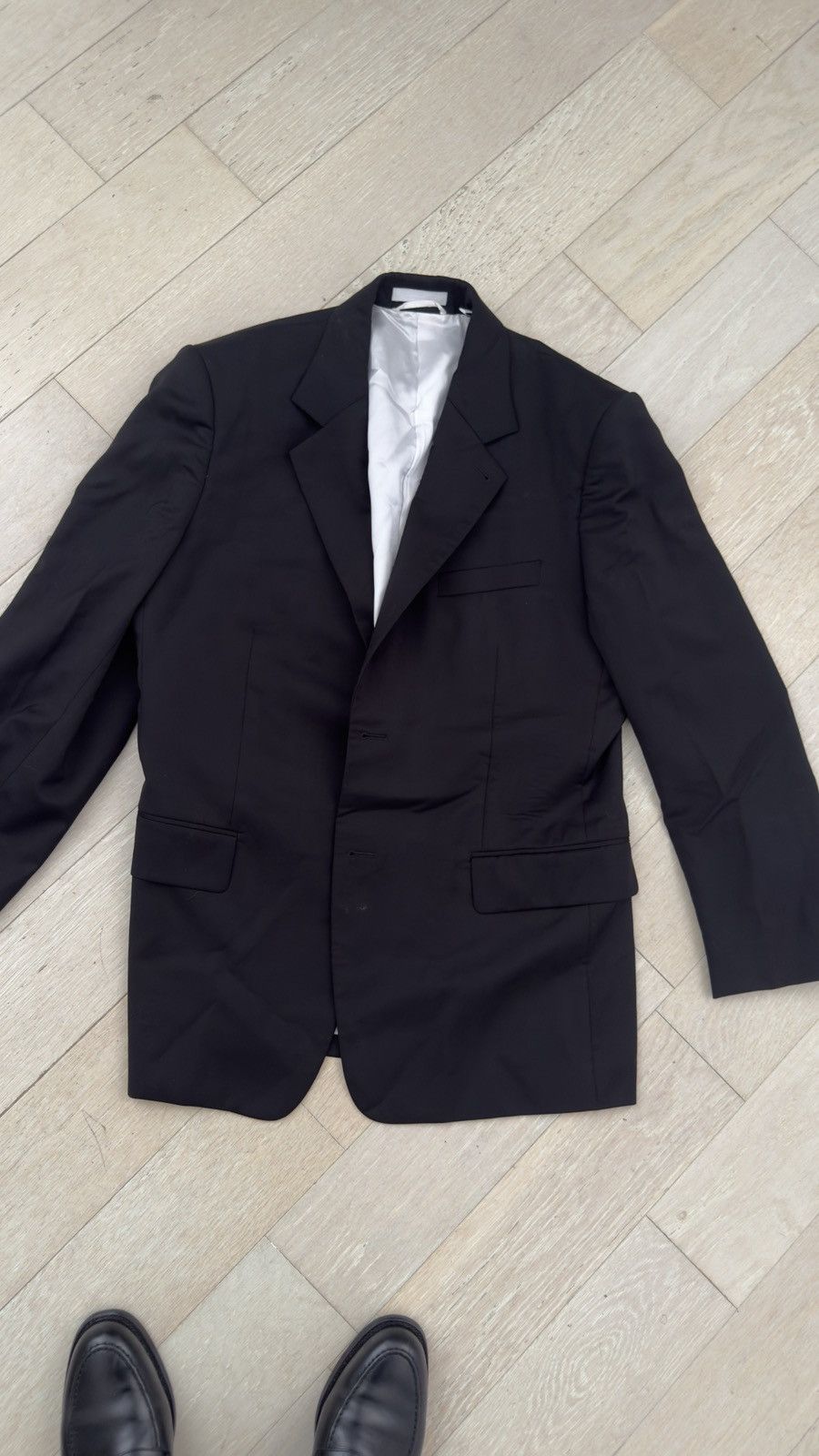 Helmut Lang Helmut Lang Virgin Wool Fully Lined Blazer Size 44R - 1 Thumbnail