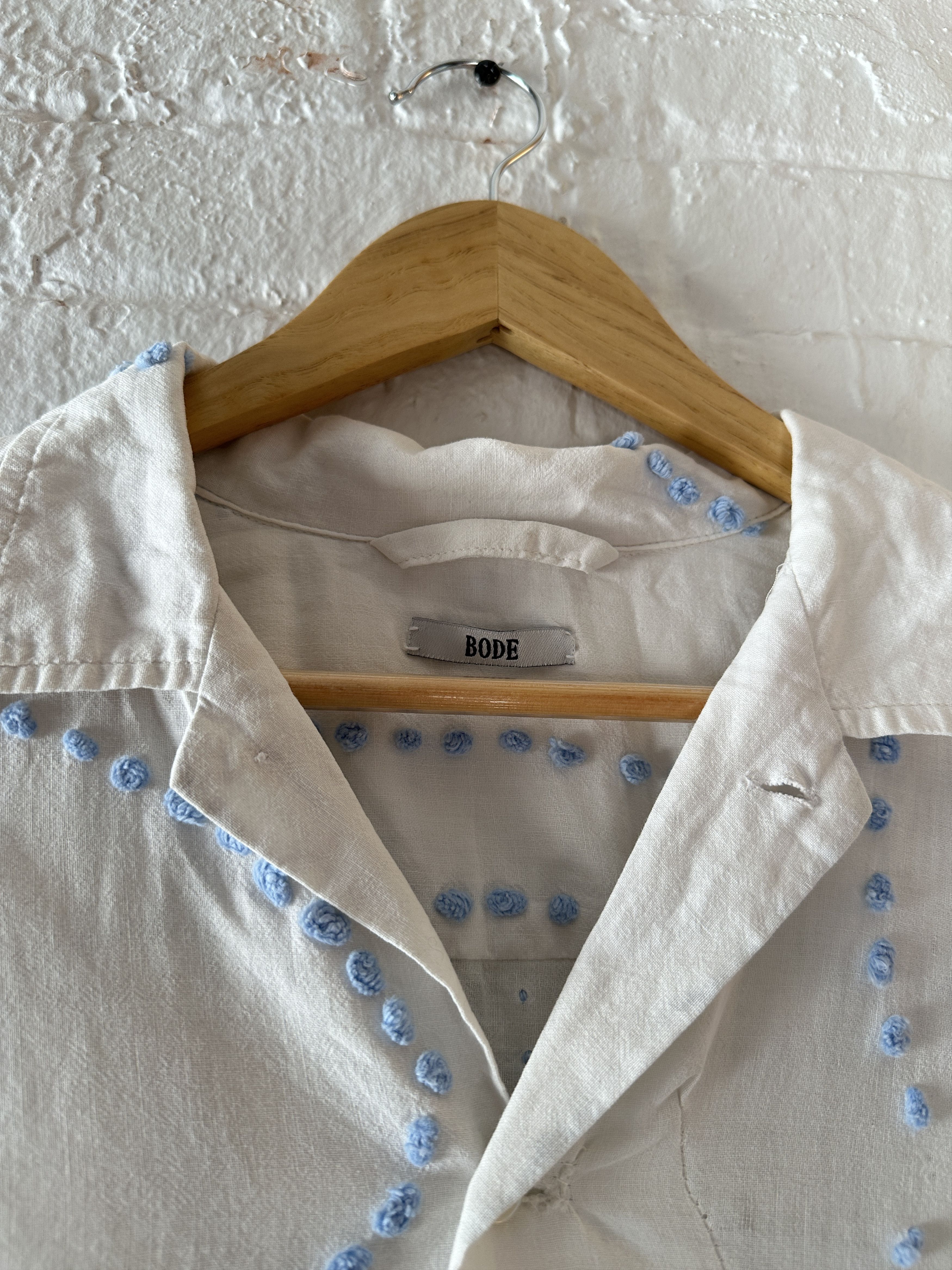 Bode Bode Camp Collar Shirt Size US XL / EU 56 / 4 - 2 Thumbnail