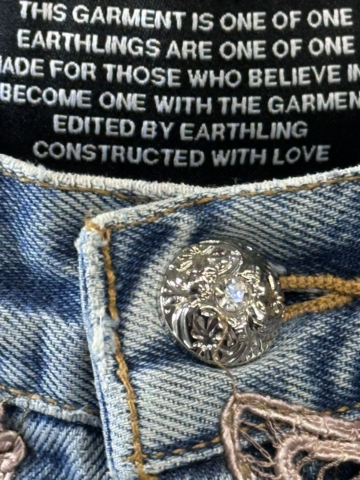 Earthling EARTHLING VIP DENIM BRAND NEW SIZE 34 Size US 34 / EU 50 - 3 Thumbnail