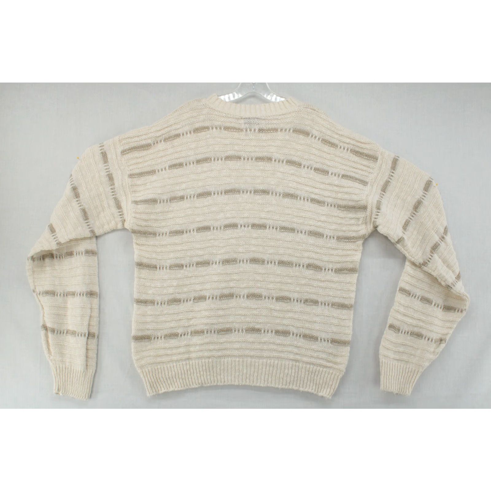 Vintage VINTAGE Alps Sweater Men XL Beige Wool Blend Textured USA Outdoor Christmas 90s Fashion Mens XL Beige Wool Blend Pullover Crew Neck US Made Size US XL / EU 56 / 4 - 4 Thumbnail