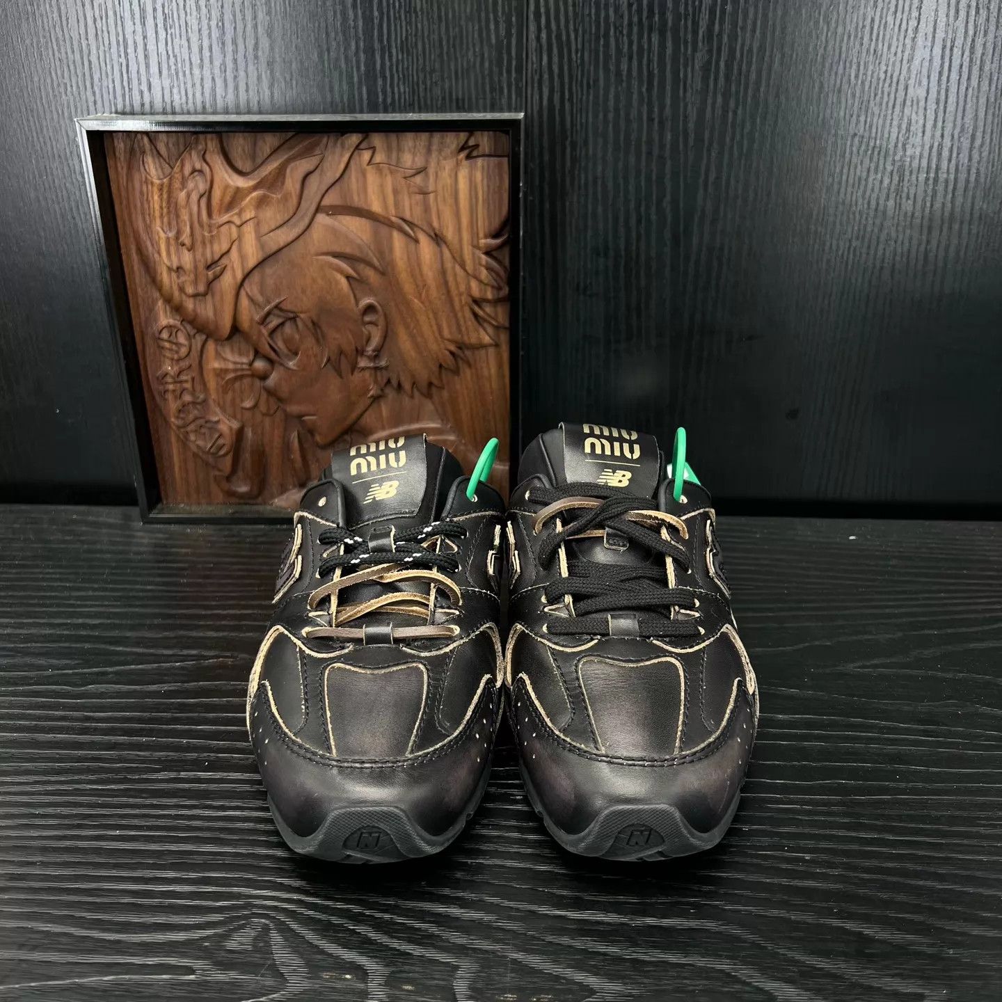 Miu Miu MIU MIU nb530 Black Slides 38 Size US 7.5 / IT 37.5 - 4 Thumbnail