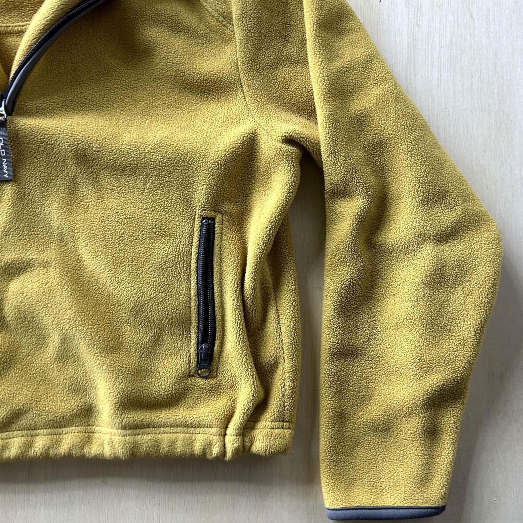 Old Navy Vintage Old Navy Fleece Jacket Women S Yellow 1/4 Zip Pullover Cozy Casual 90s 2000s Mens Womens Size S / US 4 / IT 40 - 2 Thumbnail