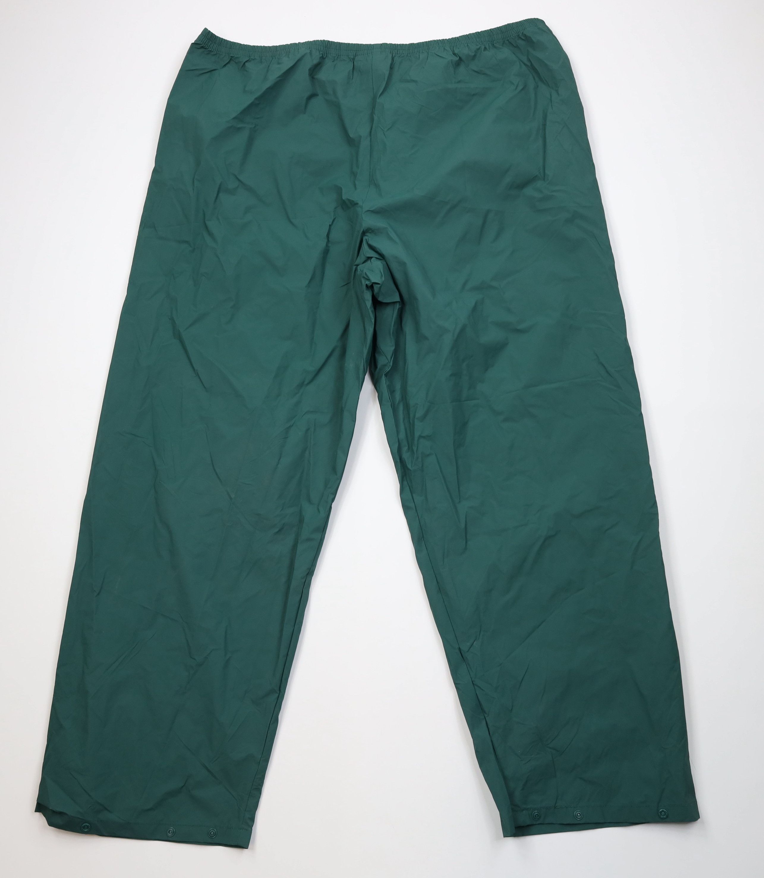 Columbia Vintage 90s Columbia Rain Waterproof Wide Leg Pants Green Size US 44 / EU 60 - 9 Thumbnail
