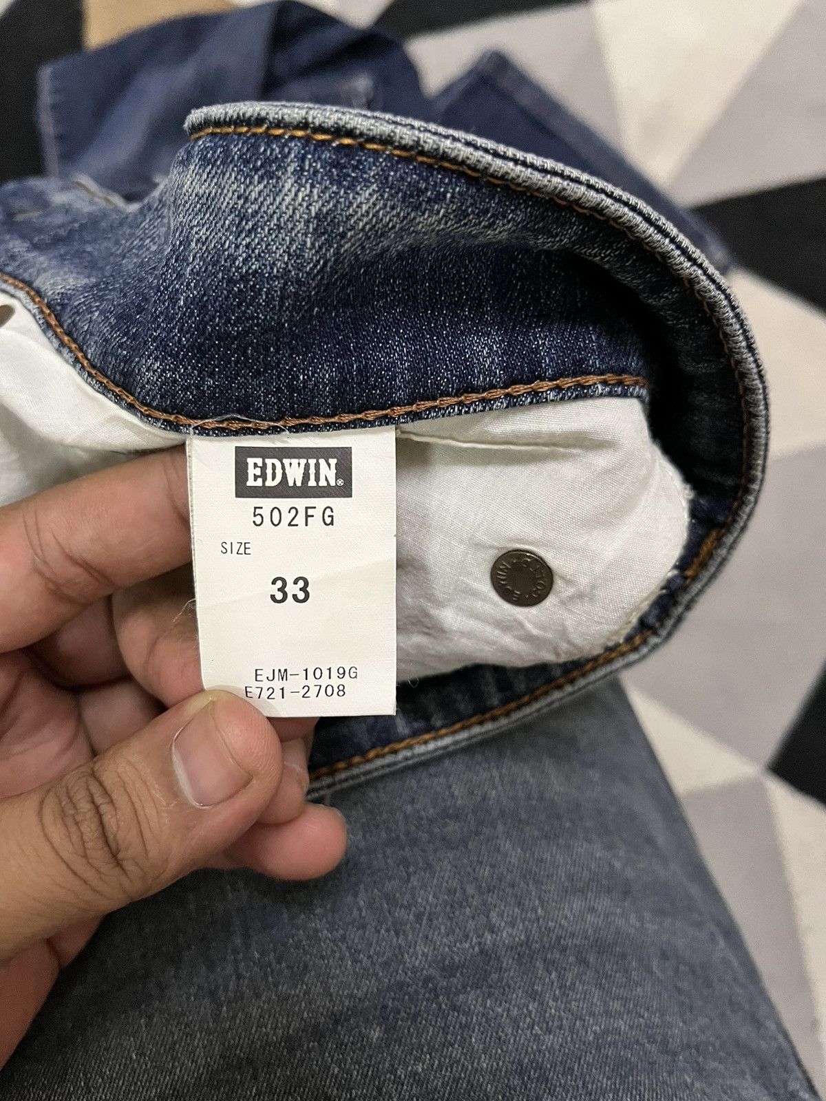 Edwin × Vintage Vintage Edwin 502FG Baggy Style Jeans Size US 34 / EU 50 - 7 Thumbnail