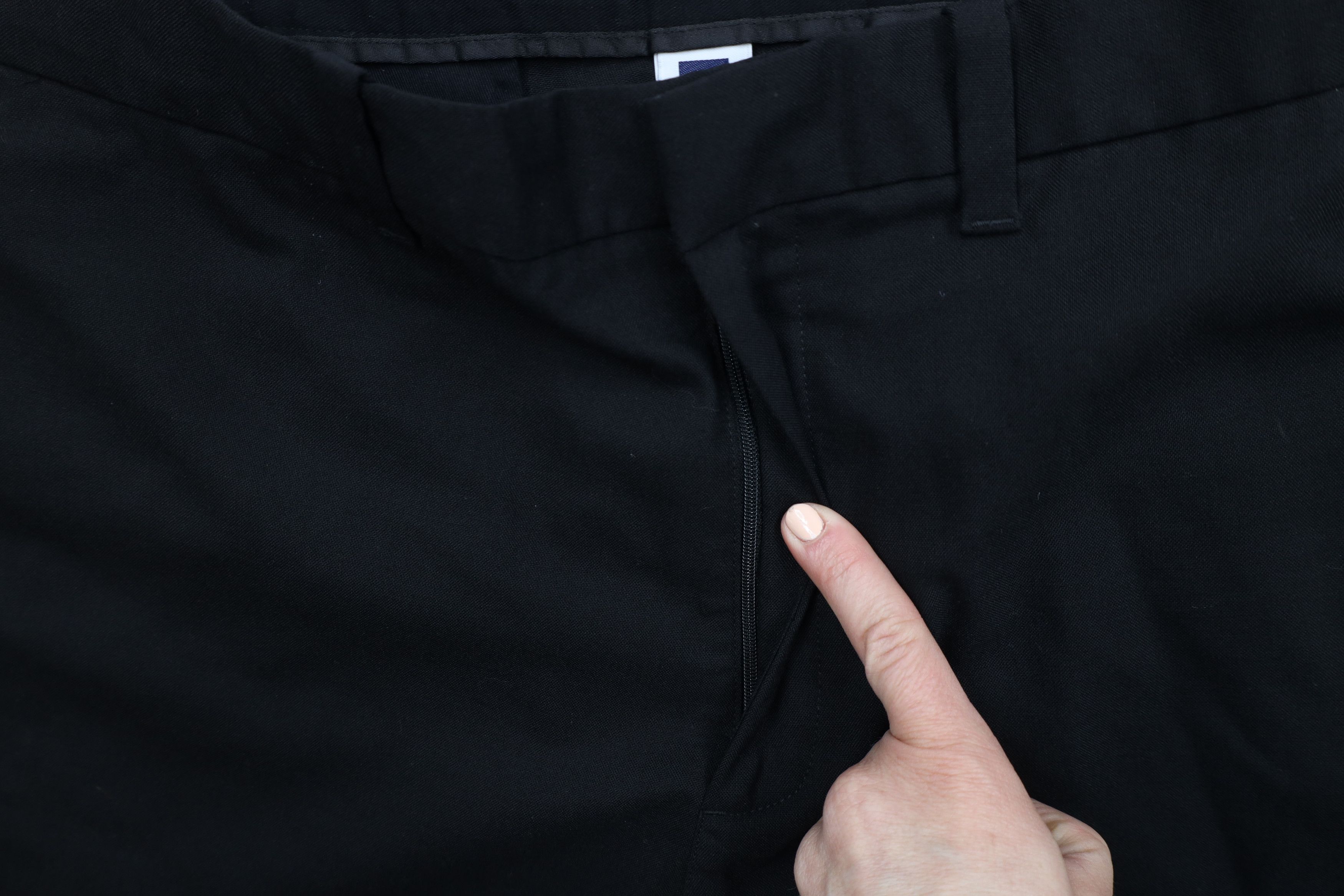 Gap × Vintage Vintage 90s Y2K Gap Blend Stretch Wide Leg Chino Pants Black Size US 36 / EU 52 - 6 Thumbnail