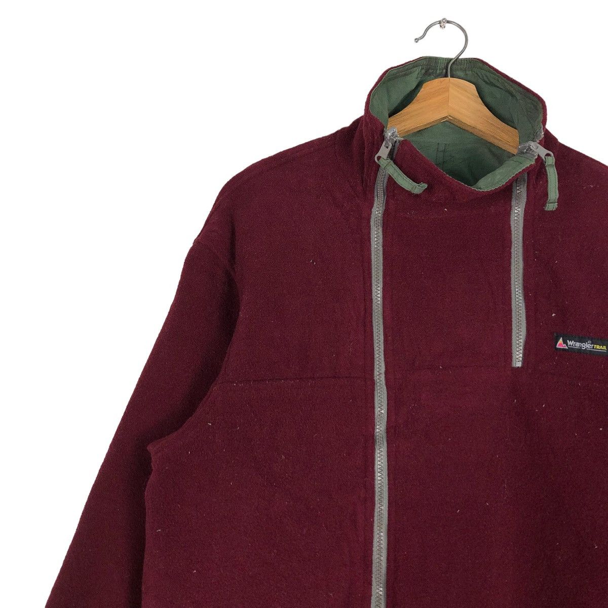 Japanese Brand 🔥Vintage Reversible Bomber Jacket Wrangler Trail Size US M / EU 48-50 / 2 - 7 Thumbnail