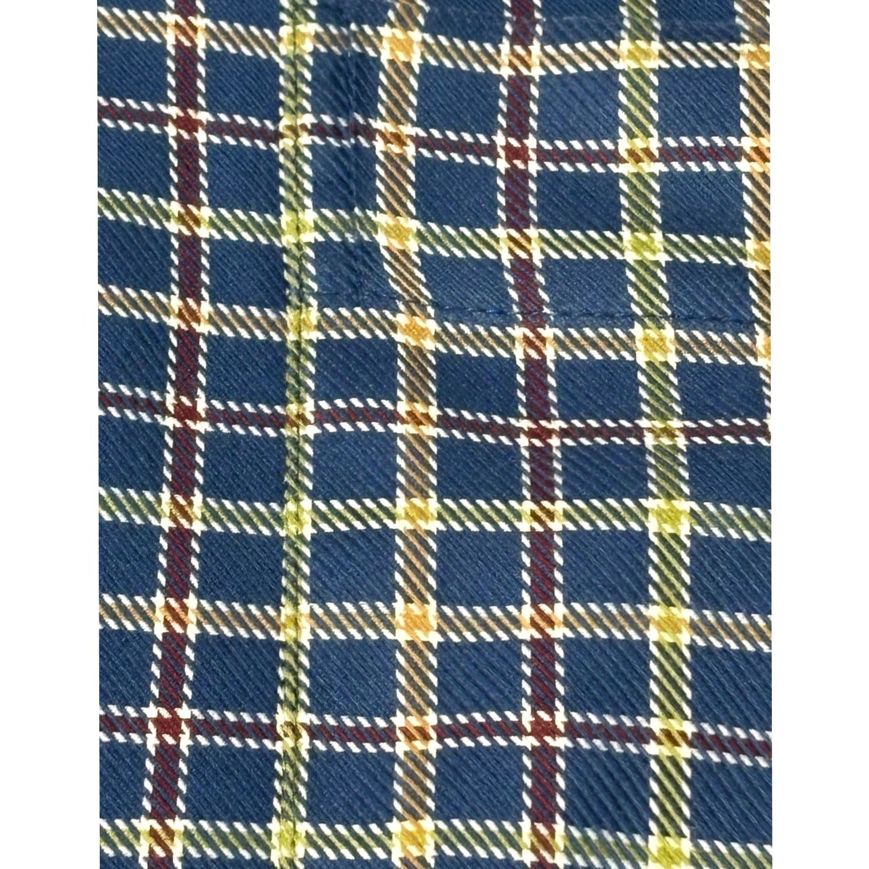 Peter Millar Peter Millar Shirt Long Sleeve Button-Down Plaid Checkered Blue Cotton XL Mens Regular Wide Button-Up Women none Size US XL / EU 56 / 4 - 5 Thumbnail
