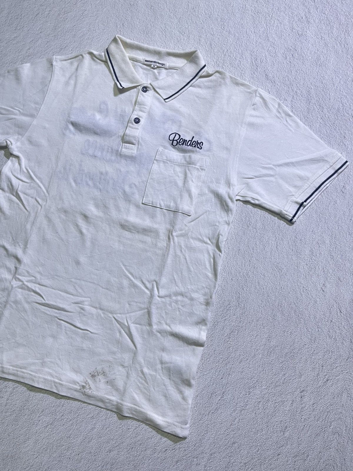 Hysteric Glamour Y2K SEMANTIC DESIGN POLO SHORT TSHIRT Size US M / EU 48-50 / 2 - 5 Thumbnail