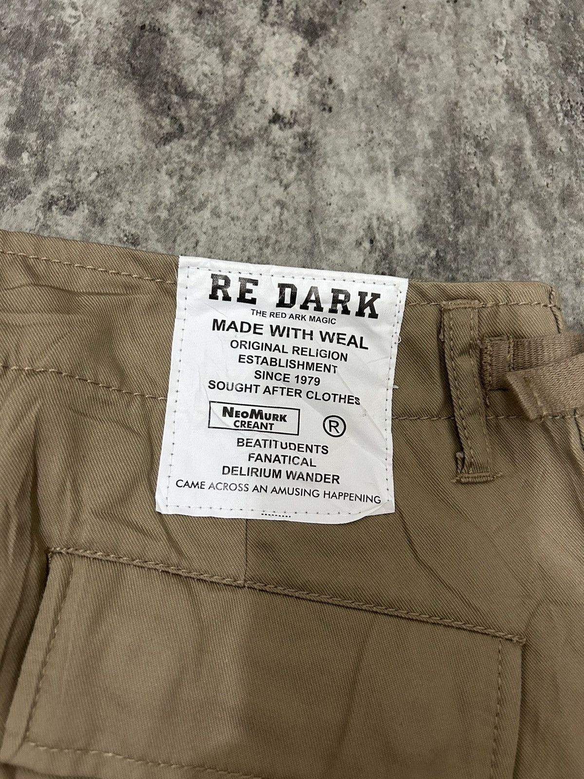 Japanese Brand Japanese Re Dark Actchivlure Cargo Pants Size US 29 - 6 Thumbnail