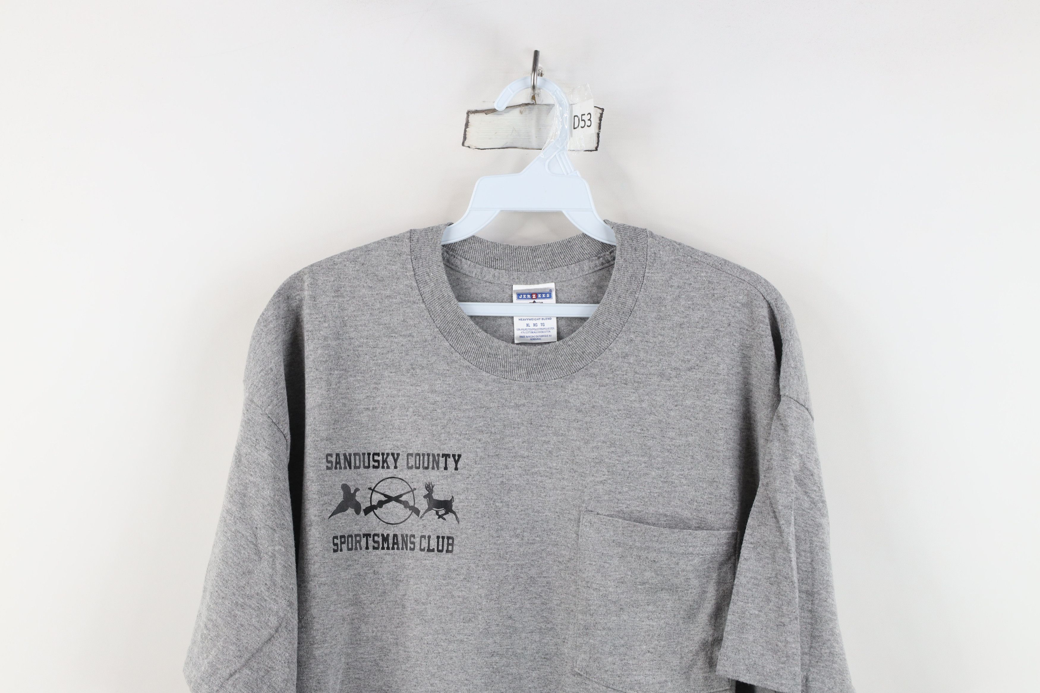 Vintage Vintage Sandusky Country Sportsman Club Hunting T-Shirt Size US XL / EU 56 / 4 - 2 Thumbnail