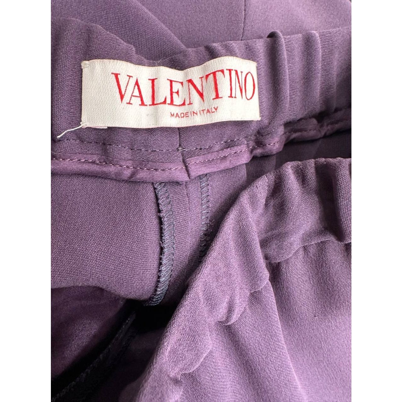 Valentino Valentino Silk Blouse Pants Set Suit - Women's Sz 40/42 Size M / US 6-8 / IT 42-44 - 7 Thumbnail
